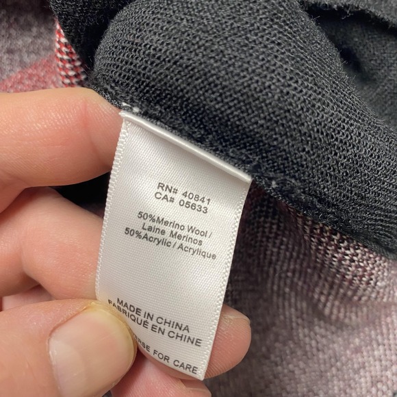 Icelandic Design Sweater Womens Large Black Fair Isle Full Zip Mock Neck Ski - Picture 7 of 11